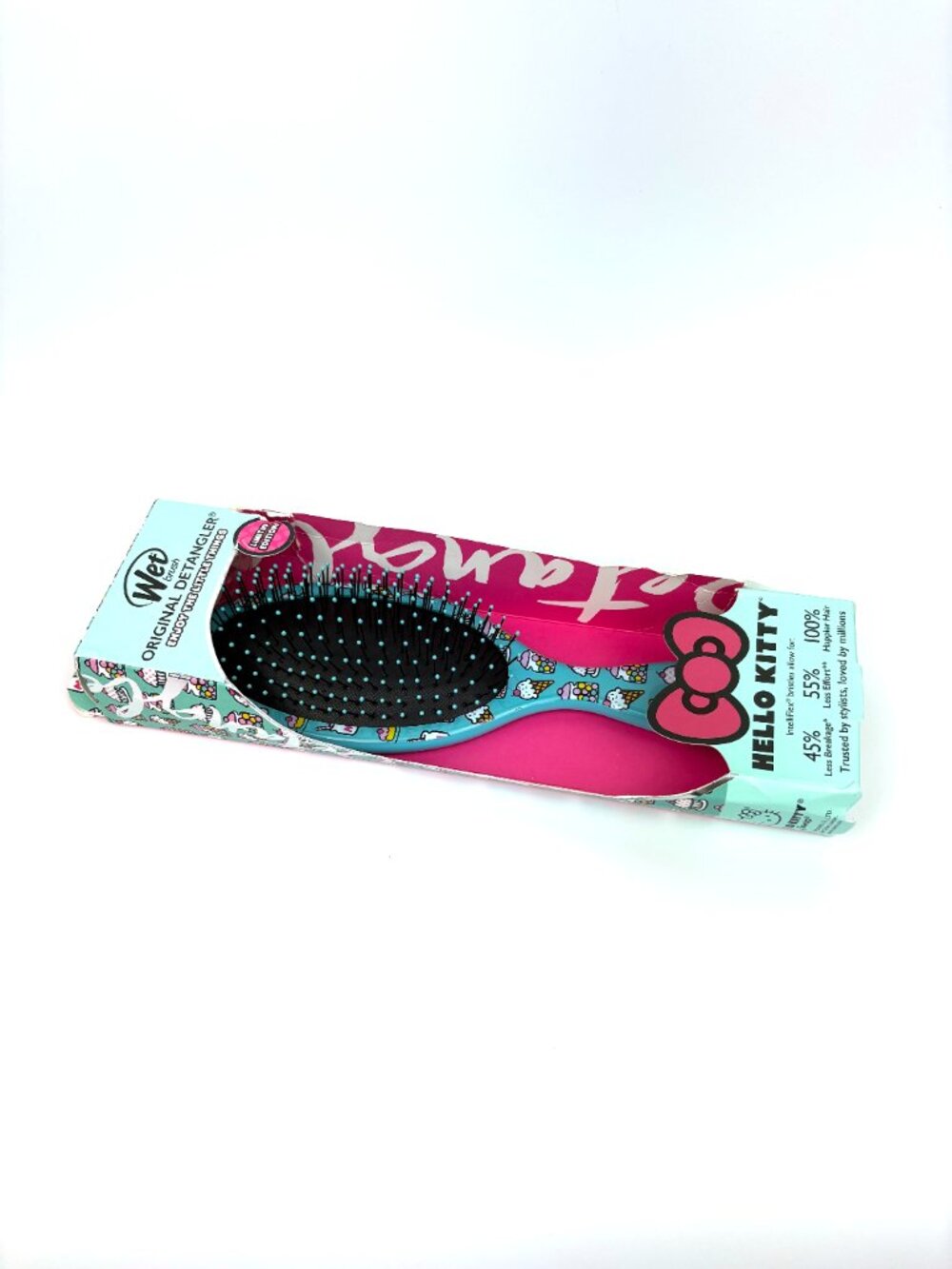 Hello Kitty Bubble Gum Limited Edition Wet Brush Original Detangler Brush. New